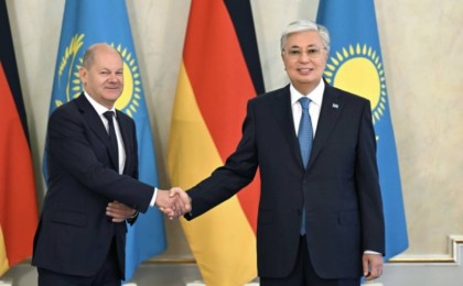 Он төрт жылда алғаш рет Қазақстанға Германия Үкіметінің басшысы іс-сапармен келді