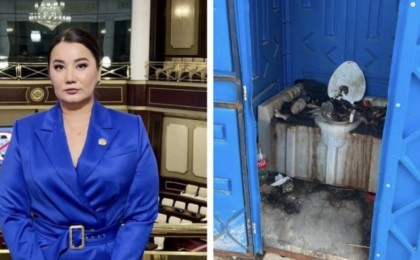 “Түркістанның әкімі Тұрашбеков туалетіңді тазала!” - Айгүл Орынбек