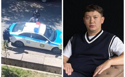 Алматыда журналист Асхат Ниязовты полиция ұстап алып кетті (видео)