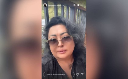 «Патша да өлген, мен де өлем»: Мақпал Жүнісова әпкесіне ашулы видеосын жариялады