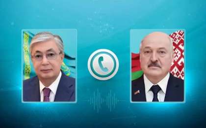 Мемлекет басшысы Александар Лукашенкомен сөйлесті   