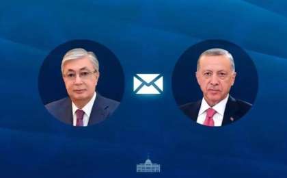 Тоқаев Ердоғанды Түркияның Республика күнімен құттықтады