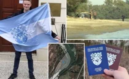 “Жаңа ел”: 20 жастағы жігіт мемлекет құрып, өзін Президент етіп жариялады