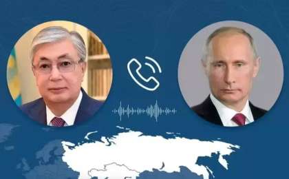 Тоқаев пен Путин тағы да телефонмен сөйлесті