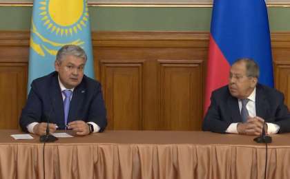"Бидэлбаевич": Лавров Көшербаевтың тегін қате айтты  