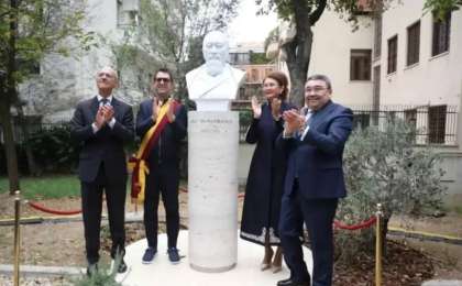 Италияда Абай Құнанбайұлының бюсті ашылды