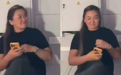 "Мынау жақында болған. Жанынан қалмайды": Тұрсынбек Қабатовтың жас тоқалының видеосы тарады