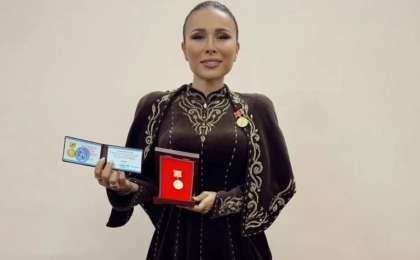 Әнші Луина мәдениет үздігі атағына ие болды