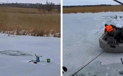 Шортандыда балық аулап отырған зейнеткер мұз астына түсіп, мерт болды (ВИДЕО)