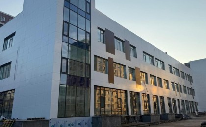 Алматының Бостандық ауданында жаңа емхананың құрылысы аяқталуға жақын