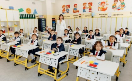 Алматының Наурызбай ауданында 5,5 мың орындық үш мектеп ашылды