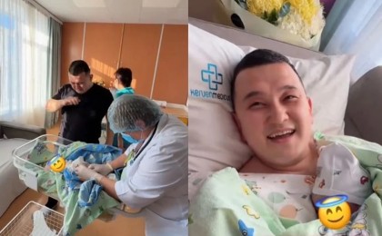 Блогер Елдос “Колобок” ұлына ерекше есім берді