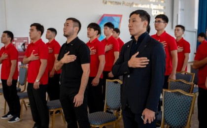 Қызылордада бір топ жас «Дала Қырандары» төсбелгісін алды