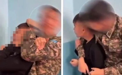 “Жас Ұлан” әскери мектебінде курсанттың күш көрсеткен видеосы тарады
