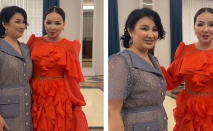 "Бес баланың анасы": Жазира Байырбекова Мейрамбек Бесбаевтың қарындасын көрсетті (ВИДЕО)