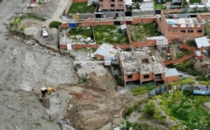 Боливиядағы нөсер жауыннан кейінгі су тасқыны: қаза тапқандар бар