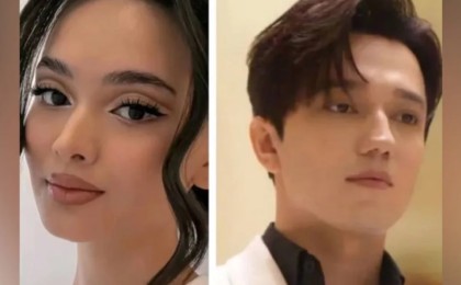 Димаш Құдайбергеннің белгісіз арумен суреті тарады (ФОТО)