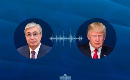 Тоқаев Трамппен телефон арқылы сөйлесіп, оны Қазақстанға сапармен келуге шақырды