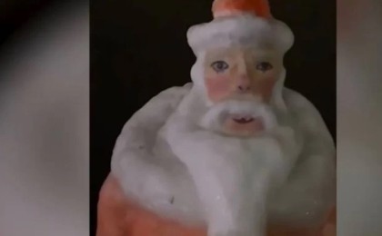 Ақмоладағы жаңа жылдық мүсіндер жұртты шошытты