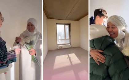 Жұлдыз Әбдукәрімова анасына пәтер сыйлады