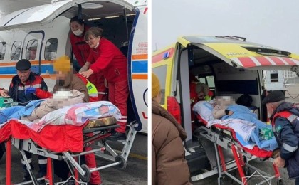 ТЖМ ұшағы ана мен баланы шұғыл Қызылордадан Алматыға жеткізді