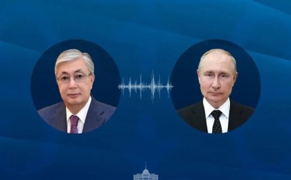 Тоқаев пен Путин телефон арқылы сөйлесті