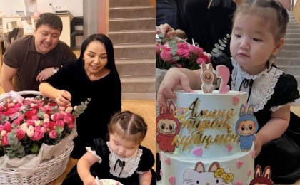 “Әкесінен аумайды”: Алтынай Жорабаева екінші жолдасынан туған қызының суретін жариялады