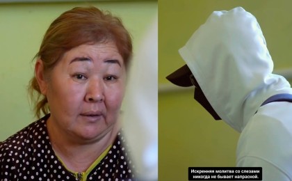 Бетперде таққан жігіт тағы бір отбасыға қол ұшын созып, арманын орындады