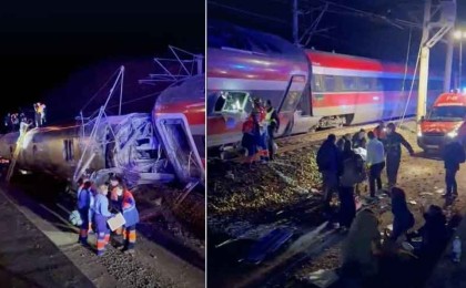 39 адам қаза тапты: Жоғары жылдамдықтағы екі пойыз қақтығысып, жантүршігерлік апат болды