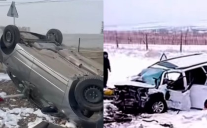 Қайғылы оқиға: Қазығұртта үш адамның өмірін жалмаған жол апаты орын алды (ВИДЕО)