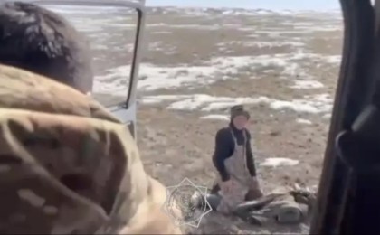 Абай облысында бес күн далада жатқан малшы аман құтқарылды