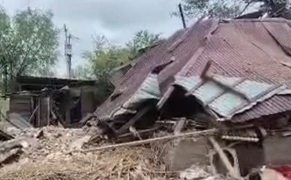 Алматы облысында тұрғын үйде жойқын жарылыс болып, отбасы үйінде астында қалды