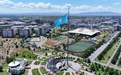Рәміздер күні:  Жетісудың 35 ауылында Ту тұғыры ашылды