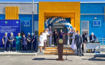 Қайтарылған активтер есебінен Ақкөл ауылында жаңа дәрігерлік амбулатория ашылды