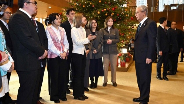 Қасым-Жомарт Тоқаев Жапонияда тұрып жатқан қазақстандықтармен кездесті