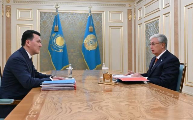 Тоқаев вице-президент Ерлан Қаринді қабылдап, бірқатар тапсырма берді