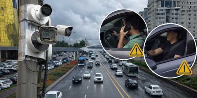 12 наурыздан бастап жол бойындағы камералар айыппұл салудың жаңа тәсілін қолданады