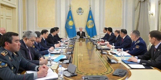 Қасым-Жомарт Тоқаев Қауіпсіздік Кеңесінің отырысын өткізді