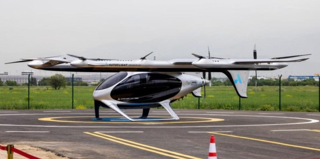 Алматы - Алатау арасы, Аэротаксимен барасың: eVTOL сынақтан сәтті өтті