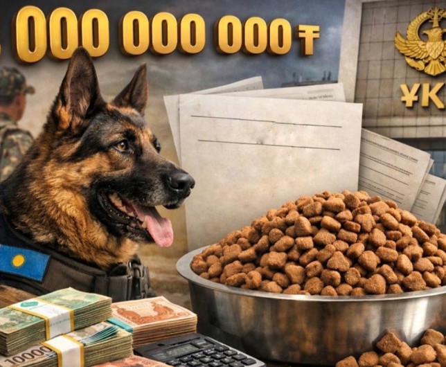 Шекара күзетіндегі жем дауы: Қызметтік итке 3 миллиард теңге бөлінді