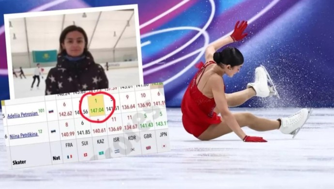 “Құлап қалған ресейлік спортшыға жоғары ұпай берген”: желідегілер төрешіні қызметінен алып тастауды талап етуде