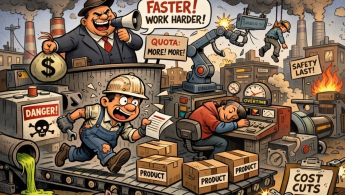 Сатира. БІЗ НЕ ӨНДІРЕМІЗ?