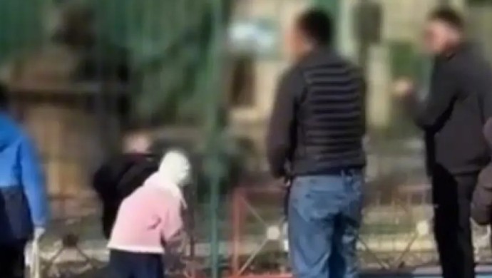 Семейде ересектер балалардың көзінше арыстандардың торына тас лақтырған