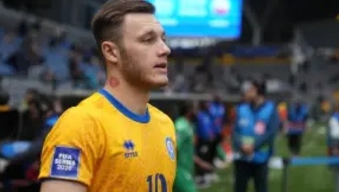Қазақстан футбол құрамасының көшбасшысы айдың үздік ойыншысы атанды