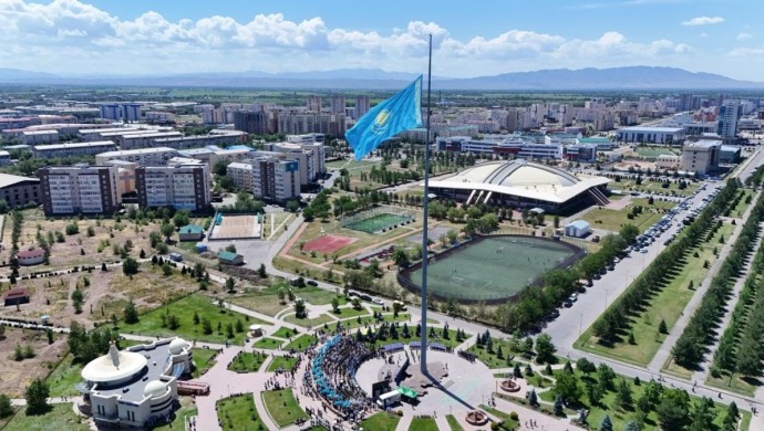 Рәміздер күні:  Жетісудың 35 ауылында Ту тұғыры ашылды