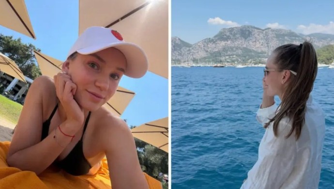 Елена Рыбакина жағажайдағы демалысы туралы айтып берді