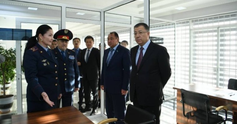 Түркістан облысында полиция департаментінің халықтық кеңсесі ашылды