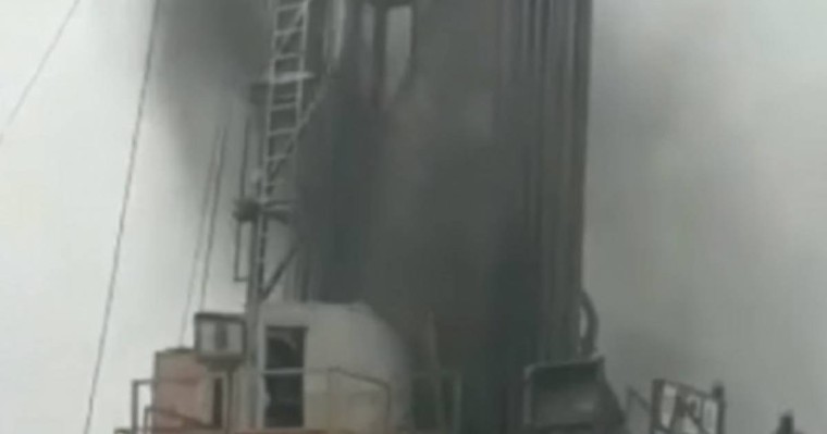 Маңғыстауда кен орнында газды-сулы қоспа атқылады