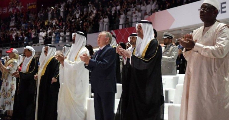 Назарбаев Дүниежүзілік Арнайы Олимпиада ойындарының ашылу рәсіміне қатысты