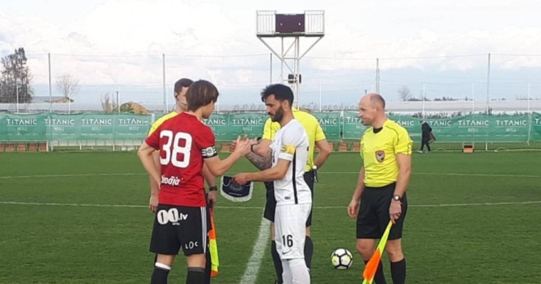 «Ертіс» латвиялық «Лиепая» клубымен тең түсті